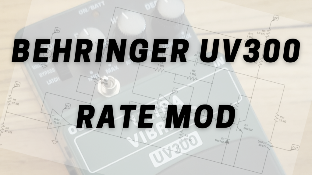 Behringer UV300 Rate Mod Feature Image