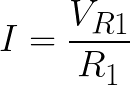 Equation for measuring current draw from guitar pedal