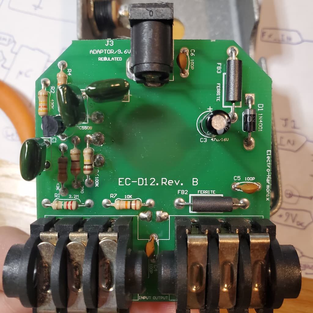 LPB-1 gut shot circuit board
