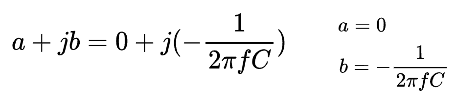 Cartesian form of numerator imaginary number.