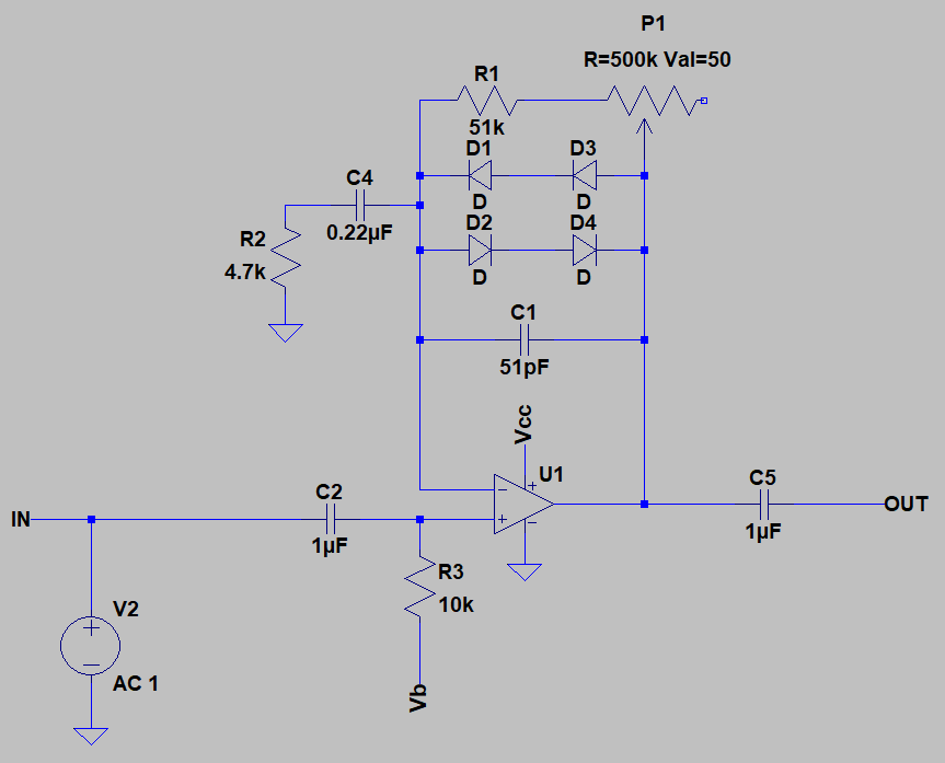 Figure 3: The TS9DX "+" Mode Configuration