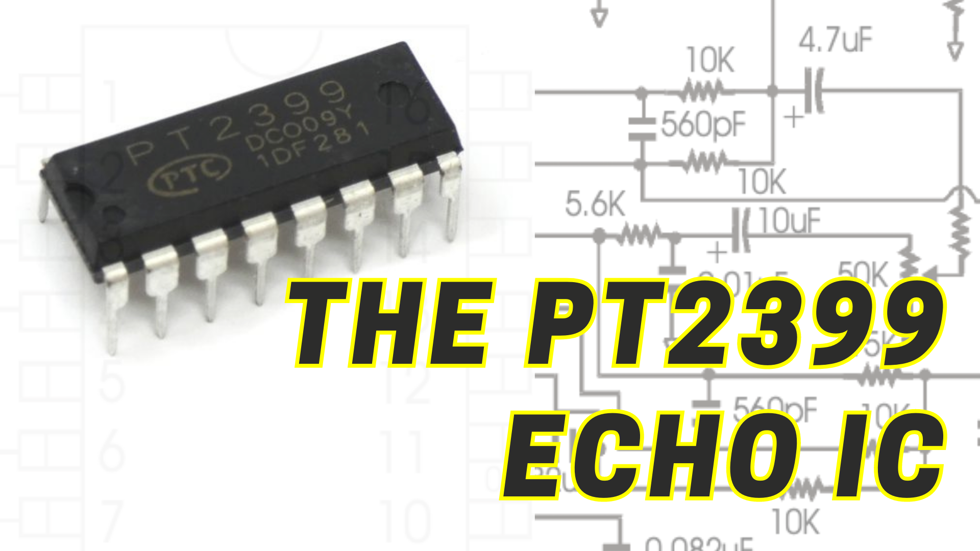 PT2399 Echo Processor IC - Stompbox Electronics