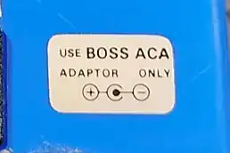 BOSS ACA Top Label