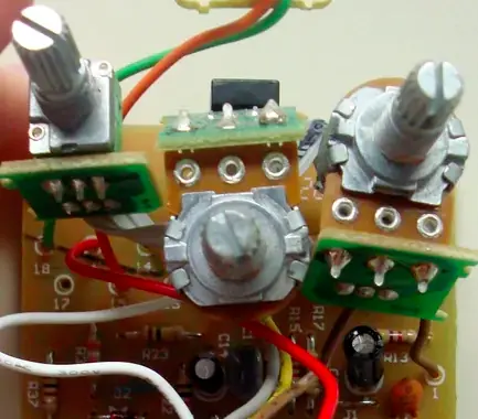 BOSS DS-1 potentiometers