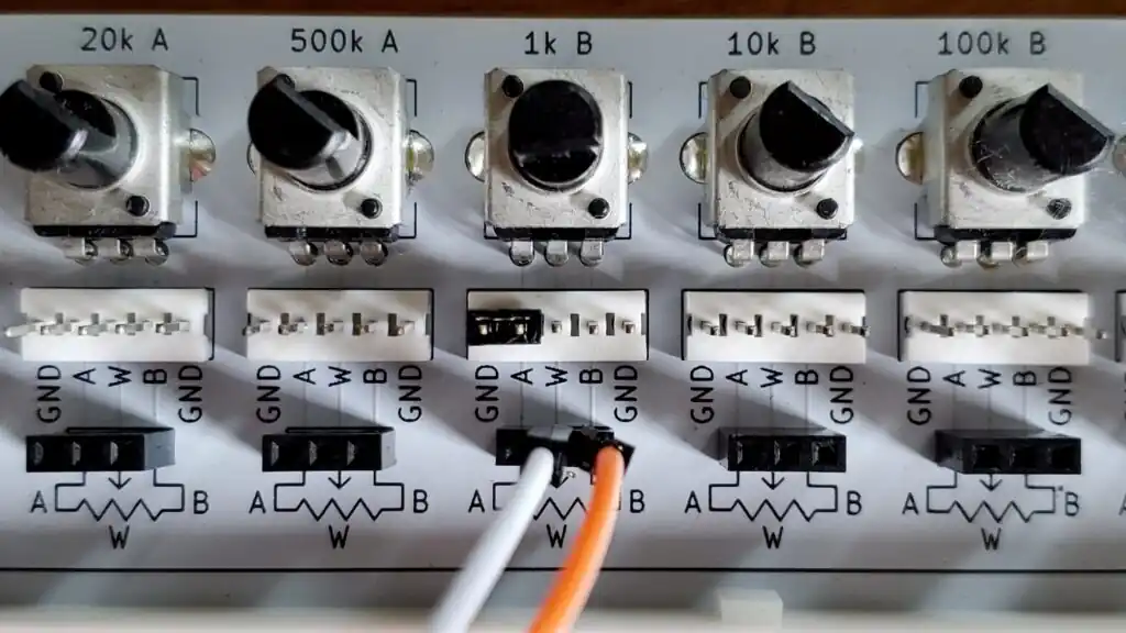 Demonstrating Volume Control on the PROTIS 1 Development Board.