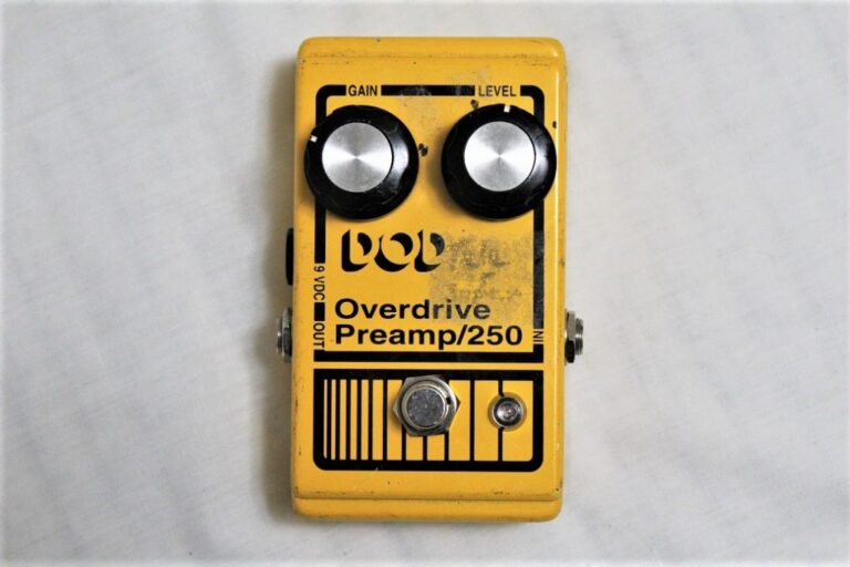 DOD 250 Overdrive Preamp Modifications - Stompbox Electronics