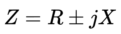 Impedance formula for reactive and resistive devices