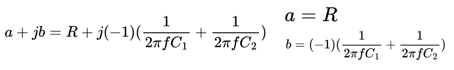 Cartesian form of denominator.